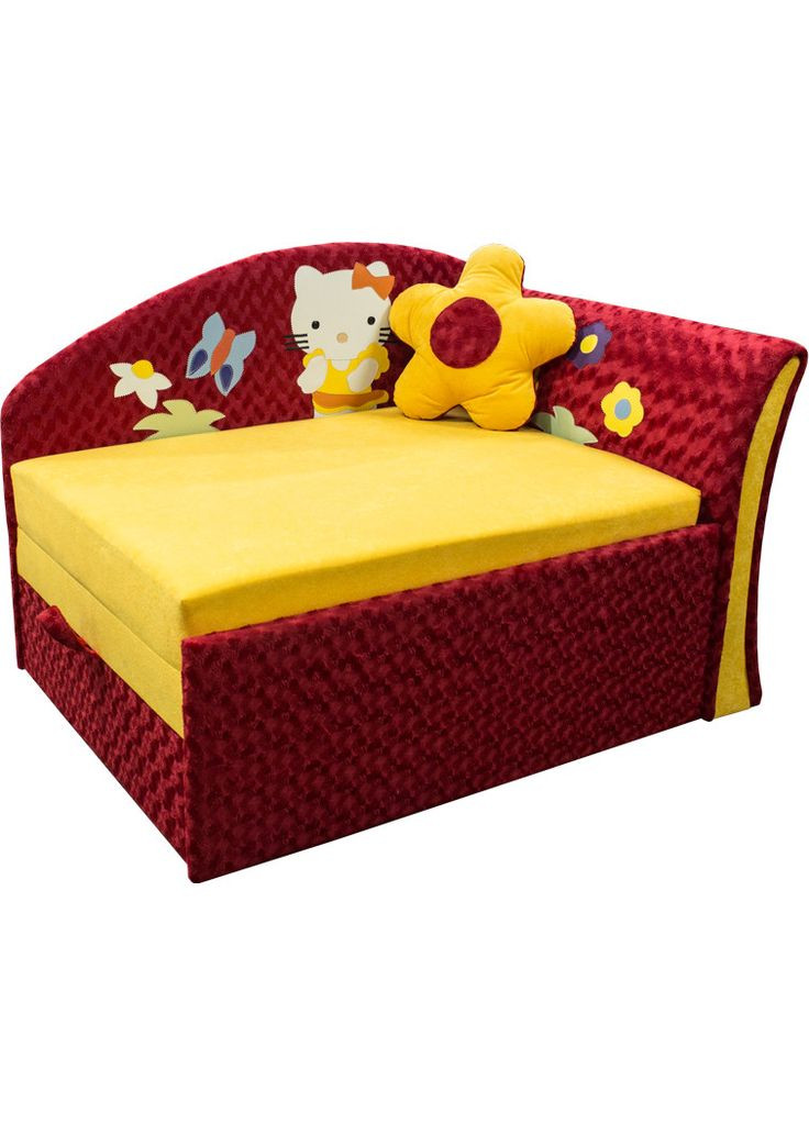 Детский диванчик малыша раскладной Кити ТМ No Brand (322500390)