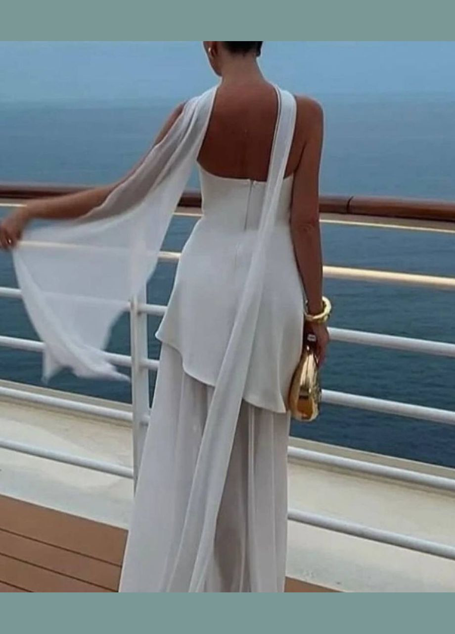 Молочна молочна сукня в незвичайному стилі, в якому ви будете прекрасні No Brand однотонна