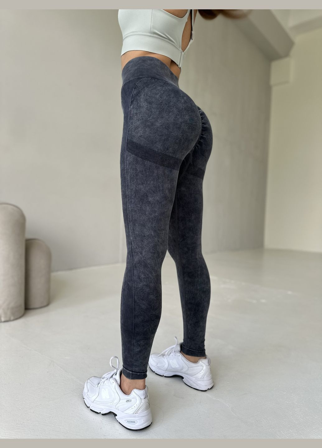 Темно-синие демисезонные лосины Soda