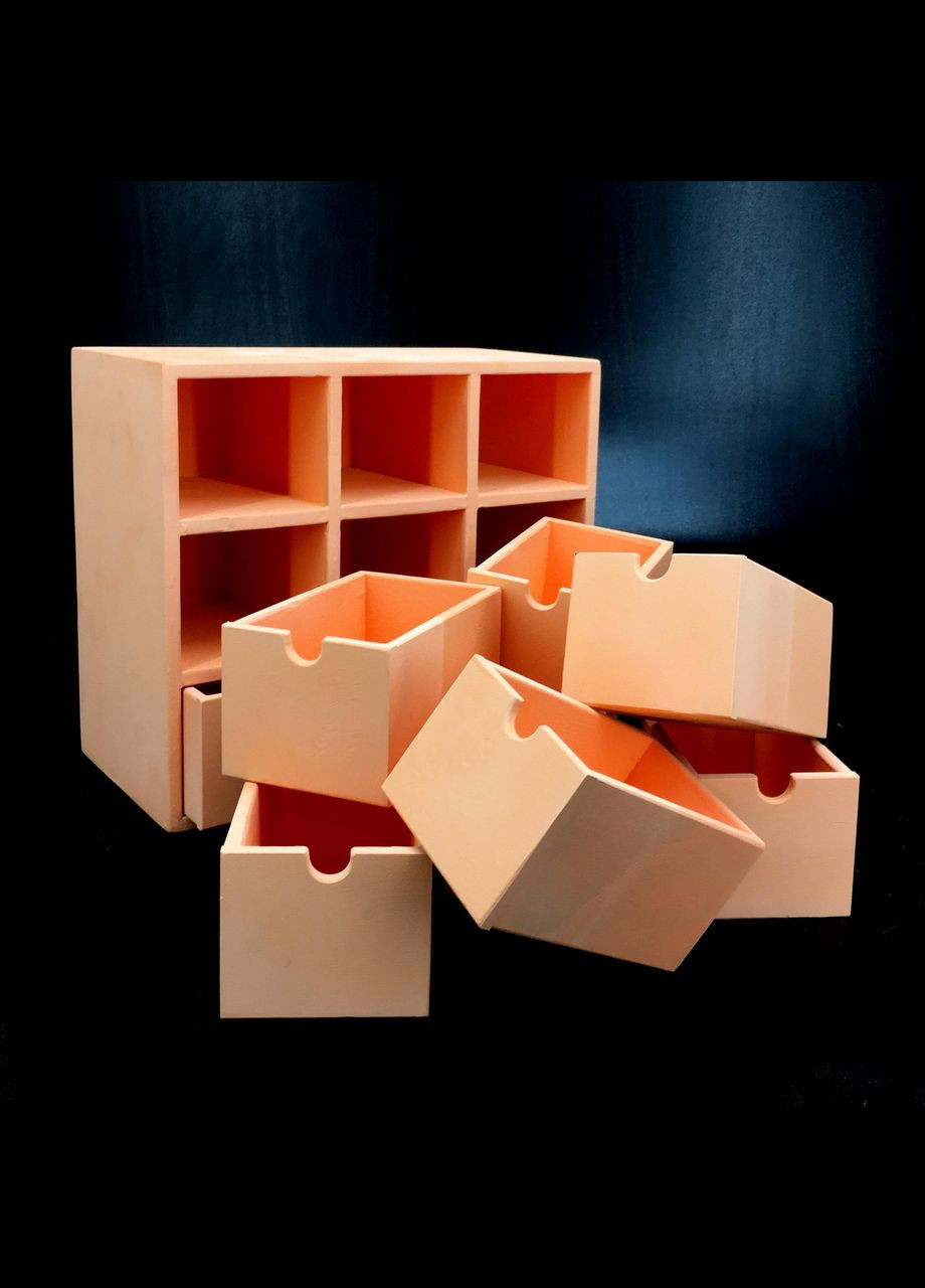 Настольный органайзер из дерева Витбей грейпфрут (КНЦ-006054) No Brand (328227486)