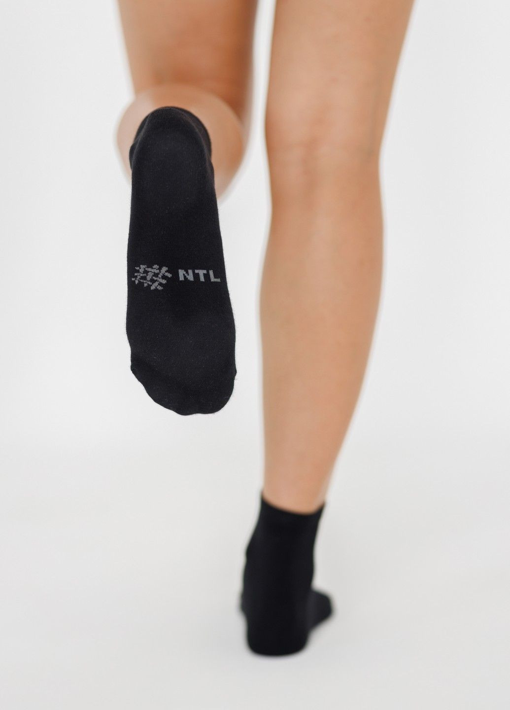 Чёрные носки женские 35-38 черный (6079023290911) Наталюкс однотонные (303933212)