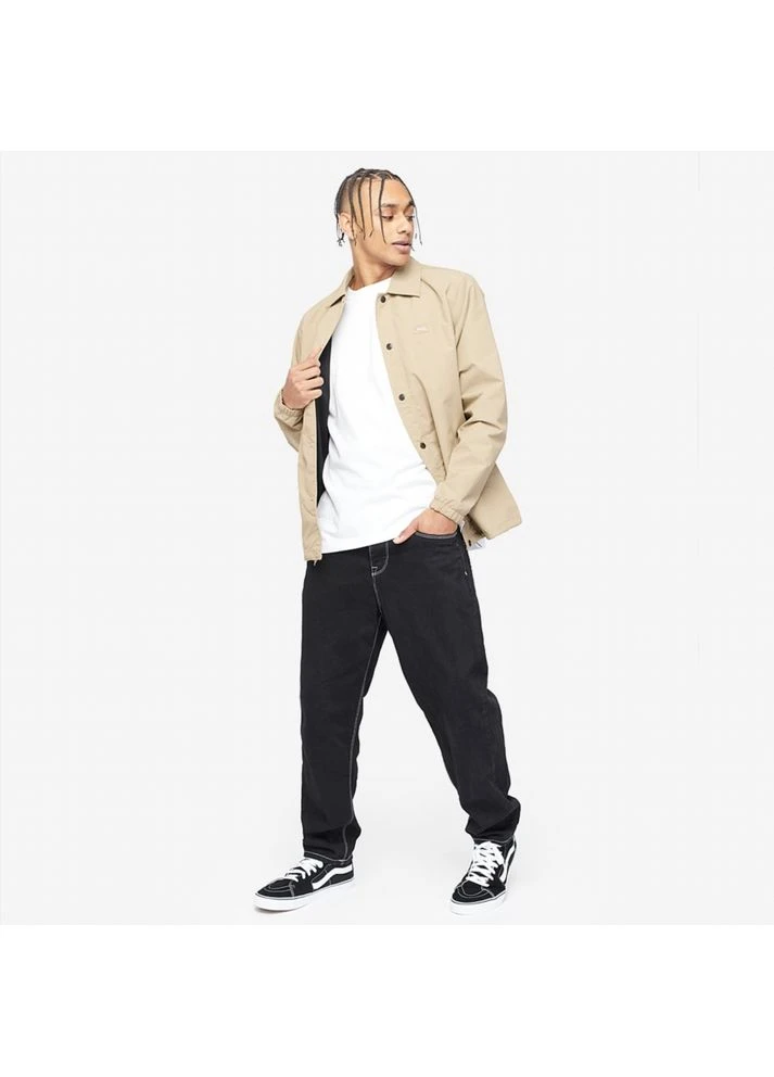 Бежева демісезонна куртка oakport coaches jacket beige dk0a4xewkhk1 Dickies