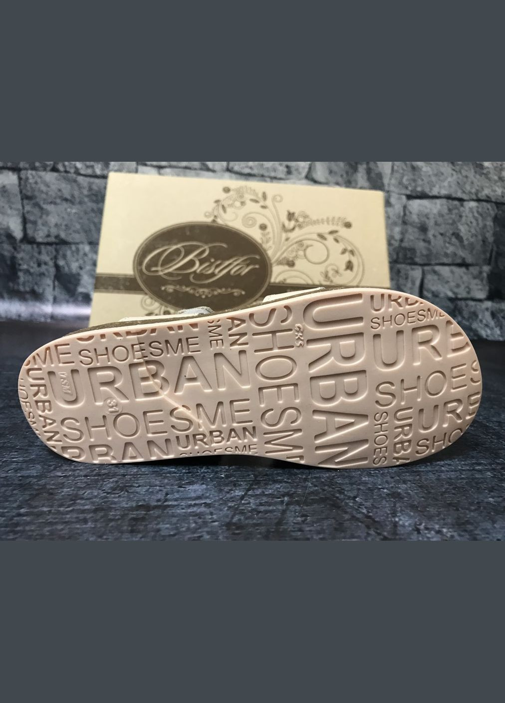 Светло-розовые кожаные нежно-розовые босоножки на липучке,, украина Bistfor