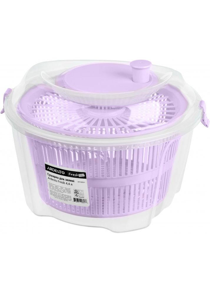 Сушка для салата Fresh AR-1603-LP 4.4 л фиолетовая Ardesto (364768957)
