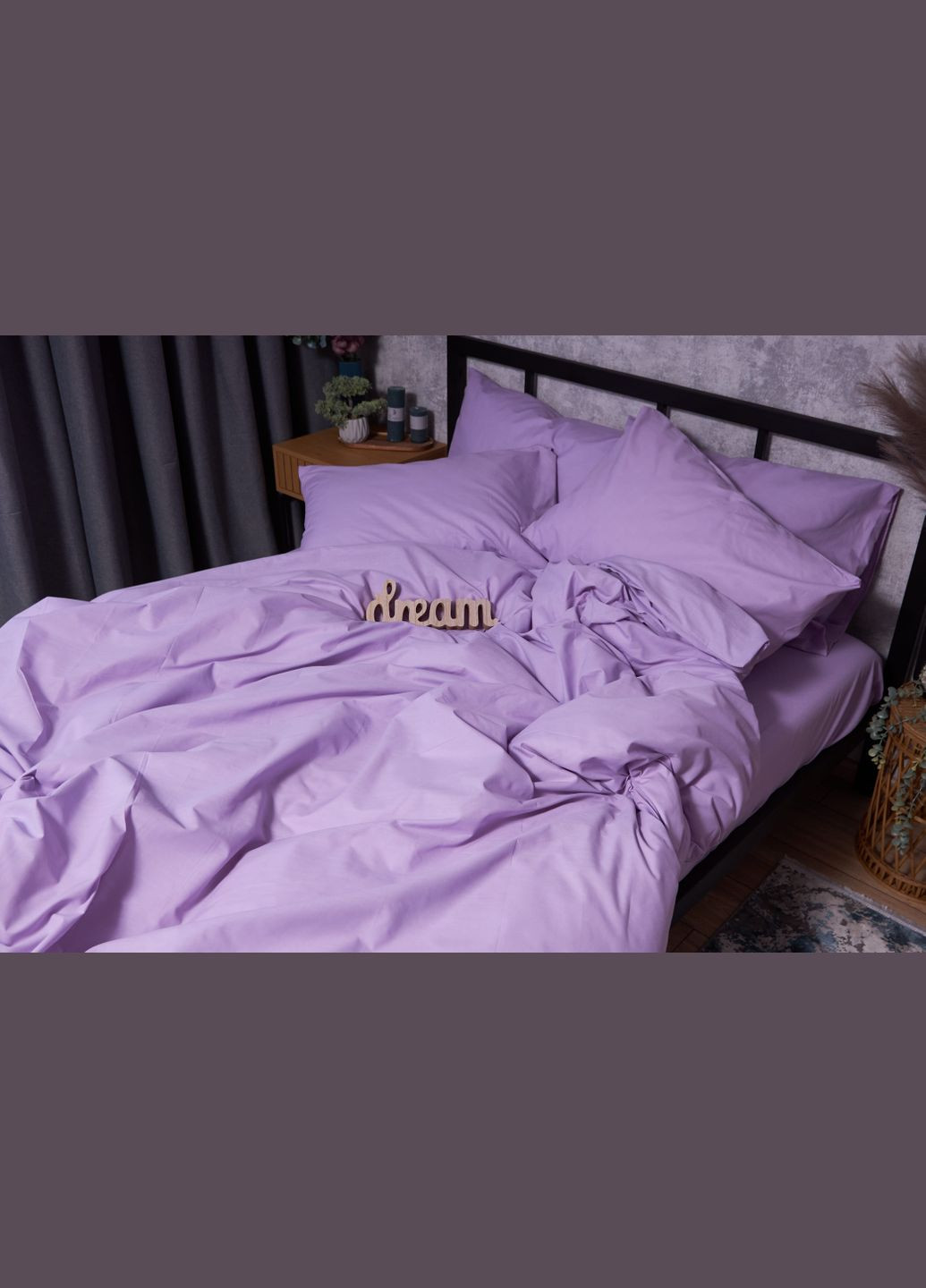 Комплект постельного белья Бязь Gold Люкс «» евро 200х220 наволочки 2х40х60 (MS-820002308) Moon&Star orchid (286762705)