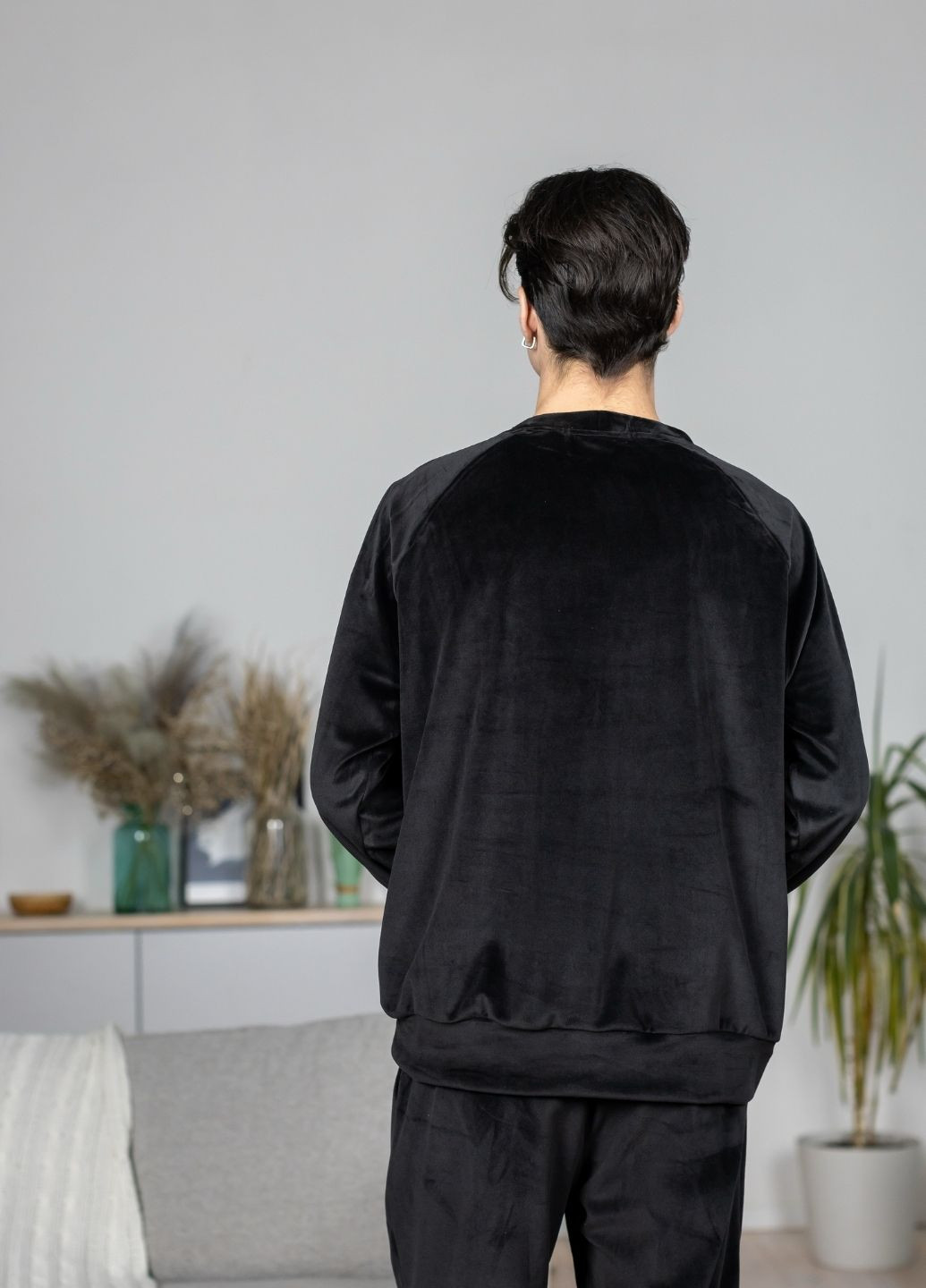 Черный демисезонный комплект мужской MonsterBrand