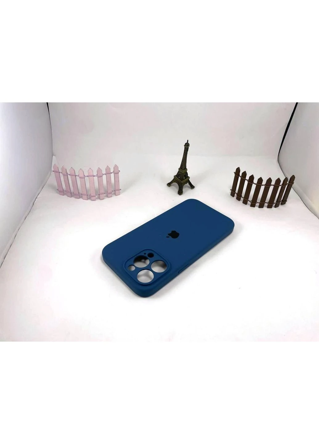 Чохол для Iphone 14 Pro Max (19 NAVY BLUE), силікон чохол на АйФОН 14 ПРО МАКС синій Silicone Case (396508387)