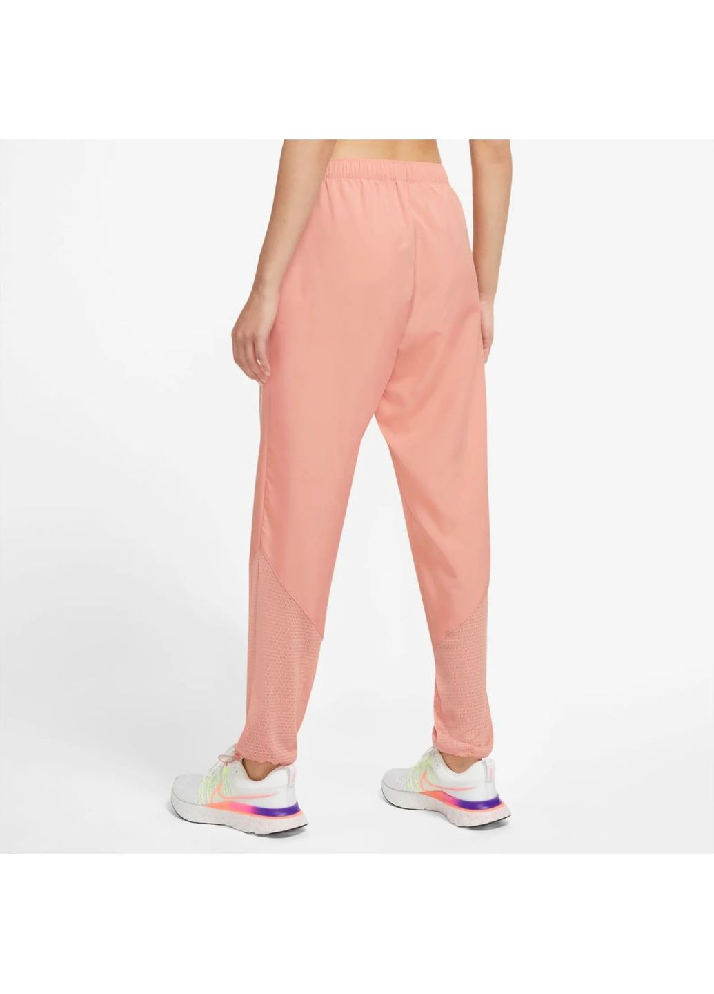 Брюки женские W Nk Df Swoosh Run Pant Pink Dm7771-824 Nike (364662744)