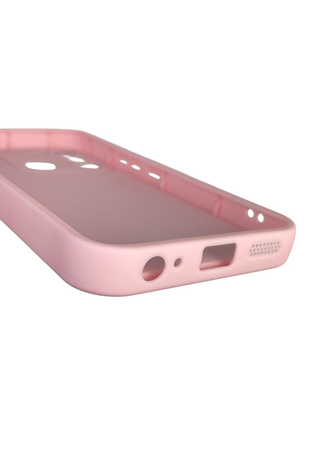 Чохол силіконовий Soft Touch для Spark 8C (KG5k) рожевий (Повний захист камери) Tecno (366389676)