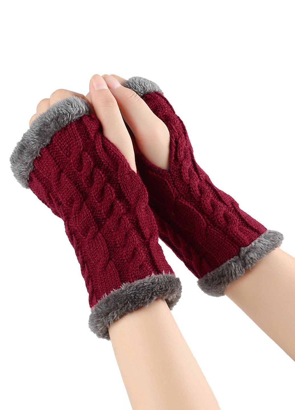 Мітенки з хутром No Brand (362085287)