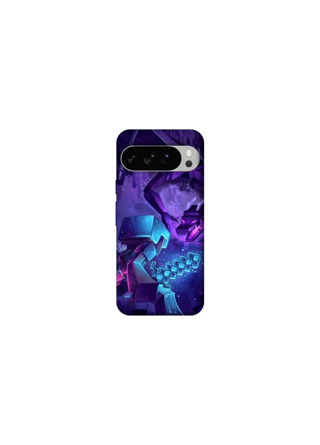 Чохол на Google Pixel 10 Pro Minecraft dragon Frontalka (384650408)
