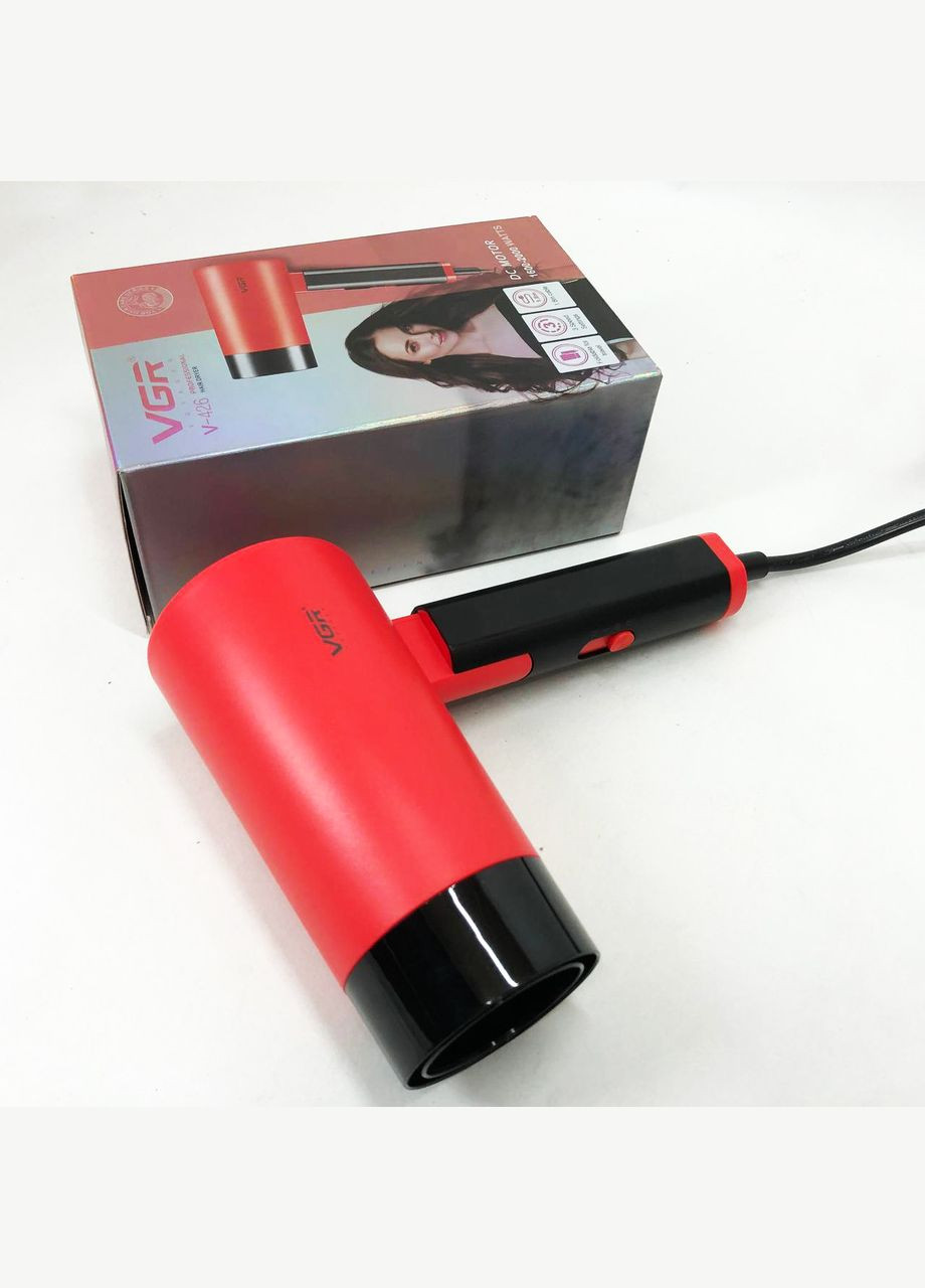 Фен потужний професійний V-426 2000 Вт, Повітряний стайлер для волосся, Класичний фен CG-734 для волосся VGR (349512149)