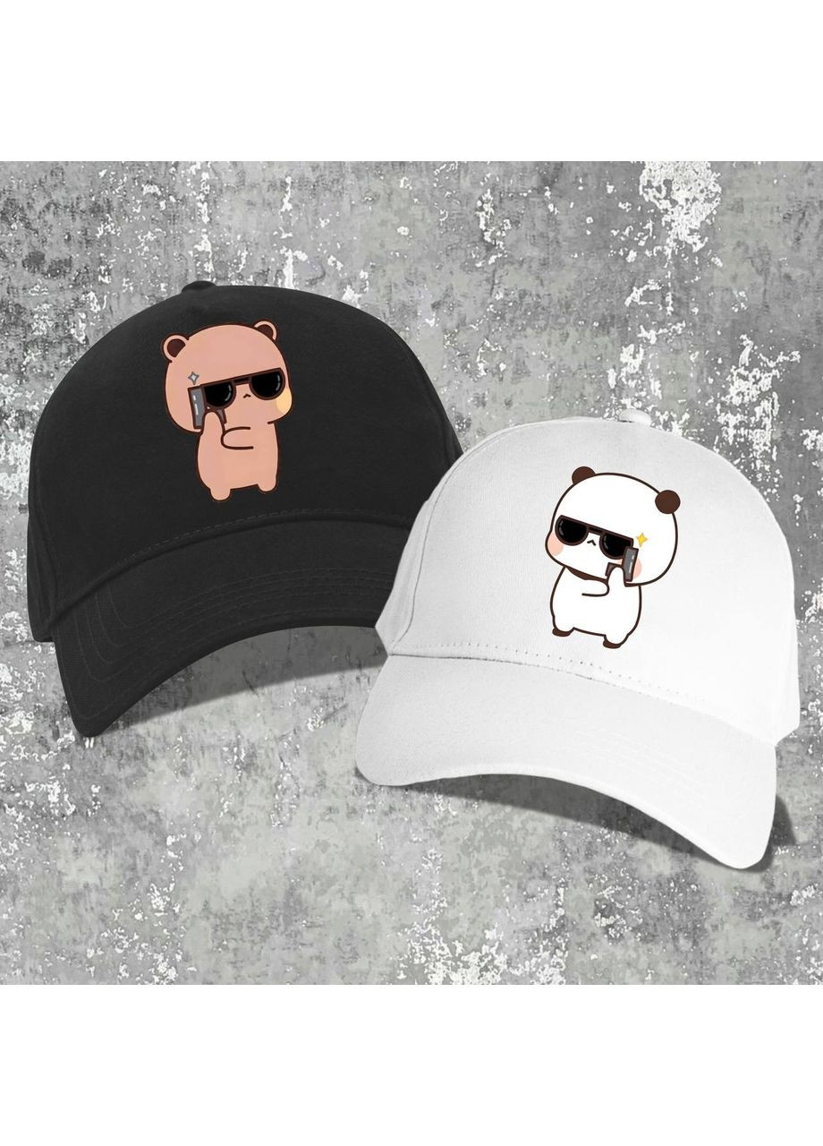 Парные бейсболки с принтом - Мишки! Hand Made (368832044)