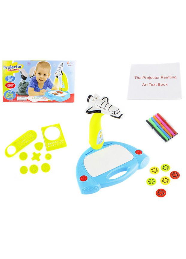 Детский проектор для рисования Ракета 6611, 36 паттернов KEHONGSHENG (305232307)