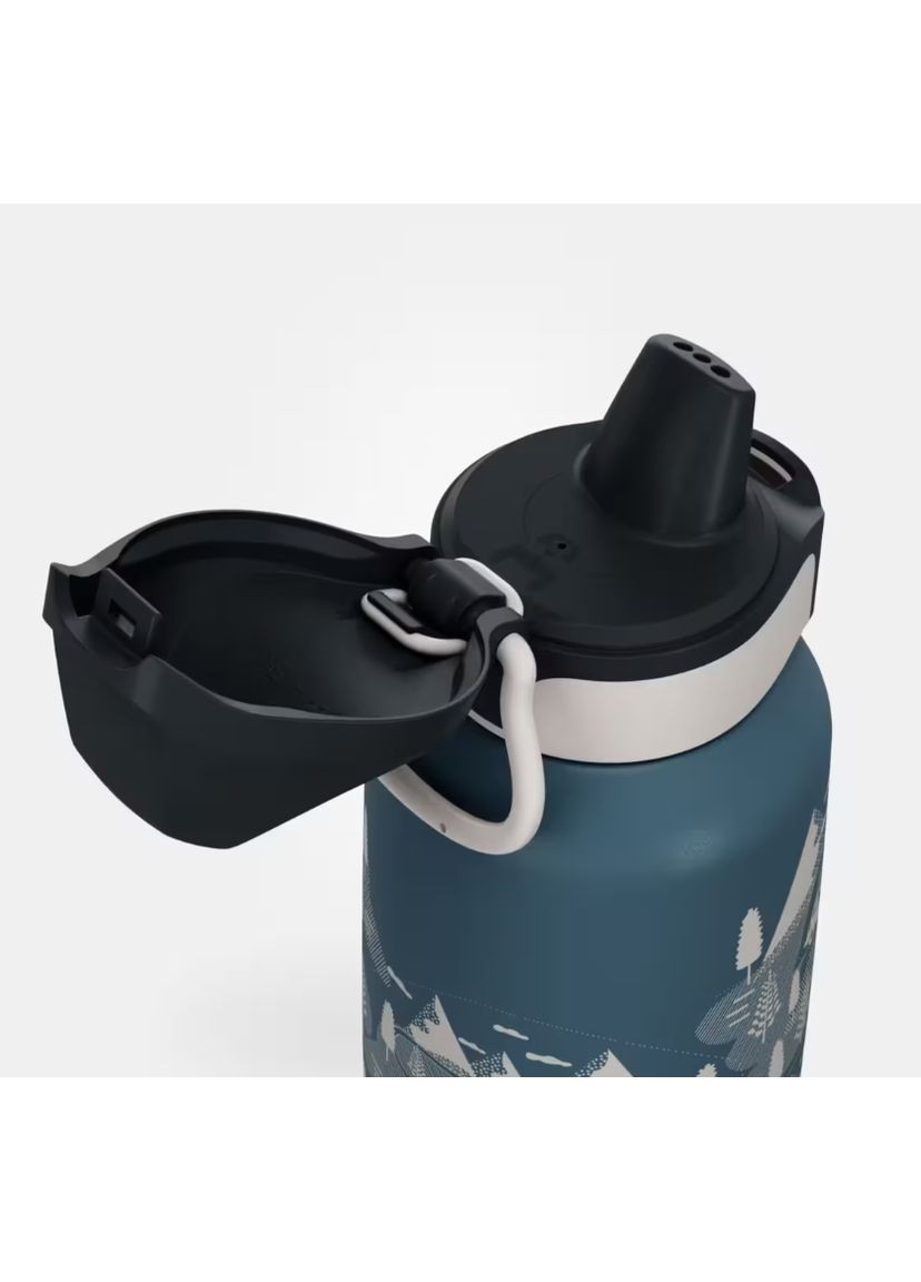 Дитяча Алюмінієва Фляга для Туризму/Походів 600мл з Кришкою Quechua (363823366)