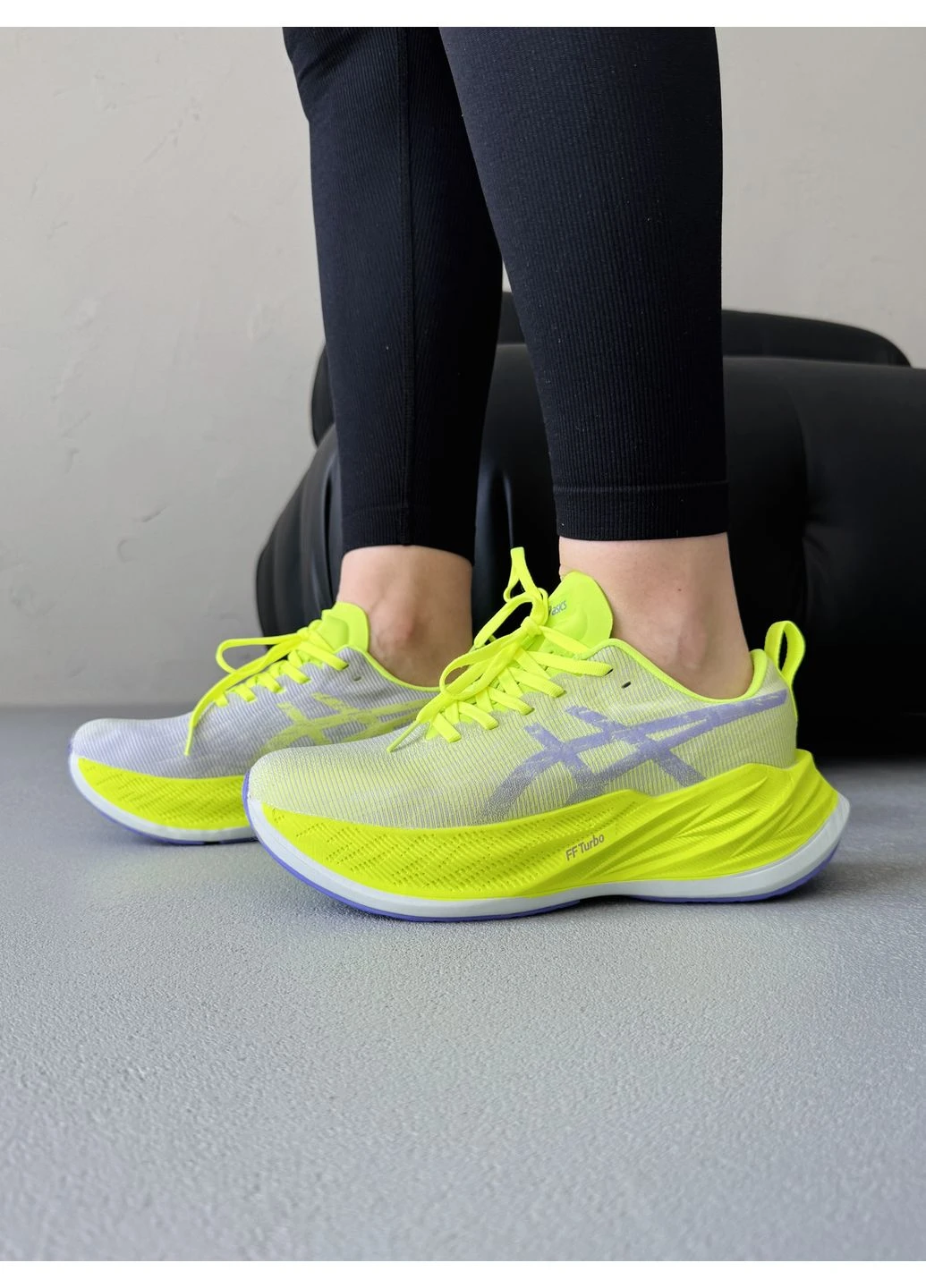 КРОССОВКИ ЖЕНСКИЕ ASICS SUPERBLAST YELLOW АСИКС ГЕЛЬ ЖЕЛТЫЕ No Brand жёлтые демисезоны (391932897)