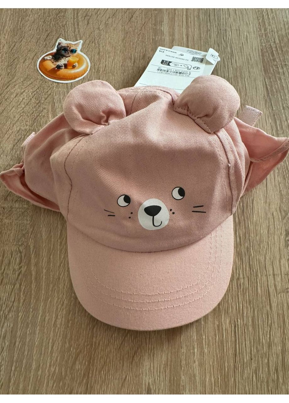 Розовая шапочка с ушками C&A (355795337)