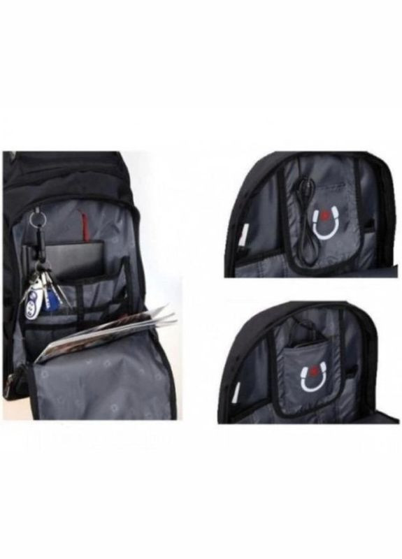 Рюкзак міський 33л з дощовиком SwissGear Wenger 8810 Чорний Head No Brand (300466627)