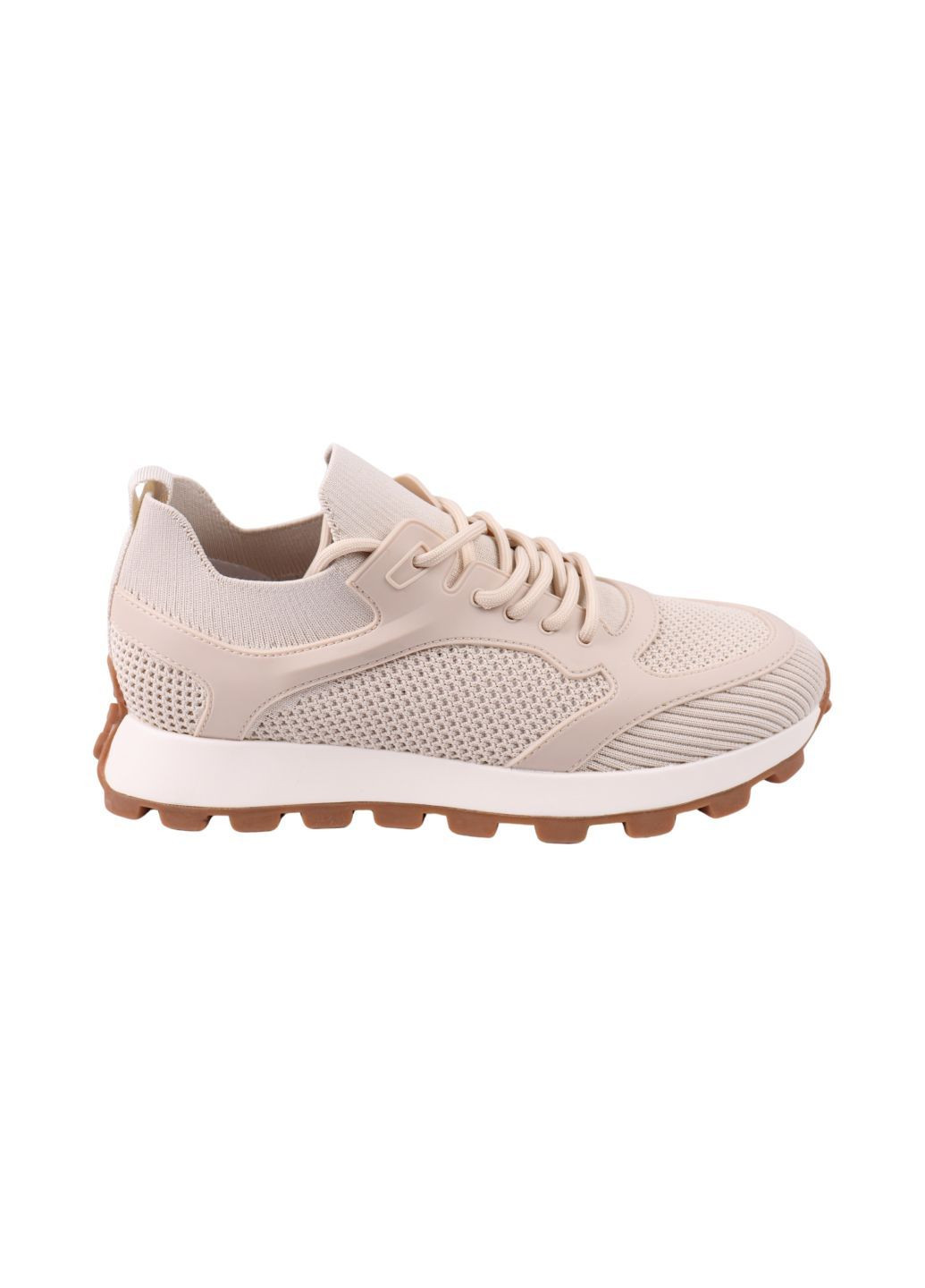 Білі кросівки чоловічі молочні текстиль Brooman 1004-24LK