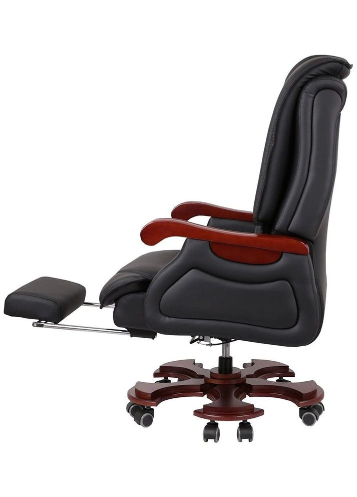 Кресло Ланселот EX RL Черный (Кожа LC-A) Аклас (360546179)