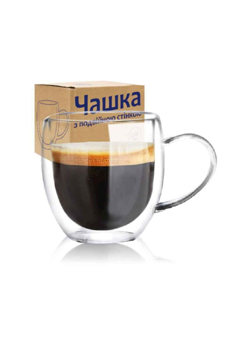Чашка з подвійною стінкою 250мл 201-30 SNT (354342520)