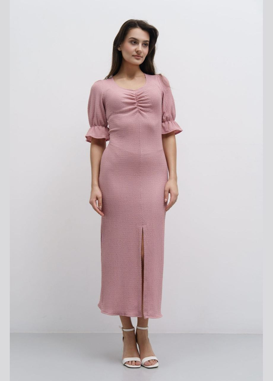 Розовое повседневный женское платье SK