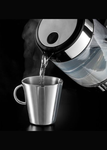 Електрочайник Elegance 23830-70 1.7 л сріблястий Russell Hobbs (337093810)