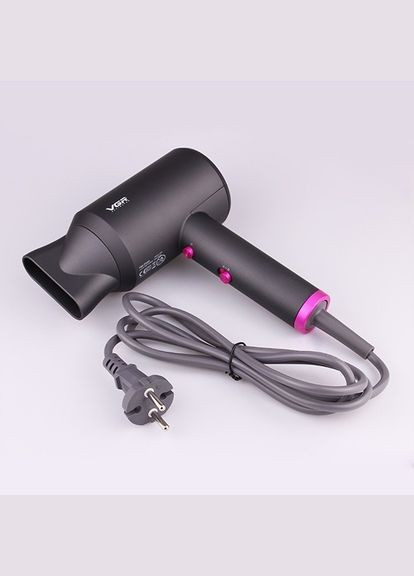 Профессиональный фен для сушки и укладки волос 2000 Вт V — 400 Pro Серый VGR (306716841)