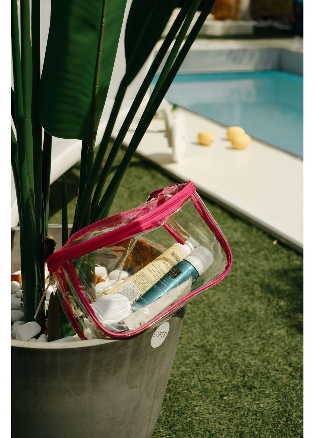 Набір з трьох косметичок-валізок (чорний) Organize (356729307)