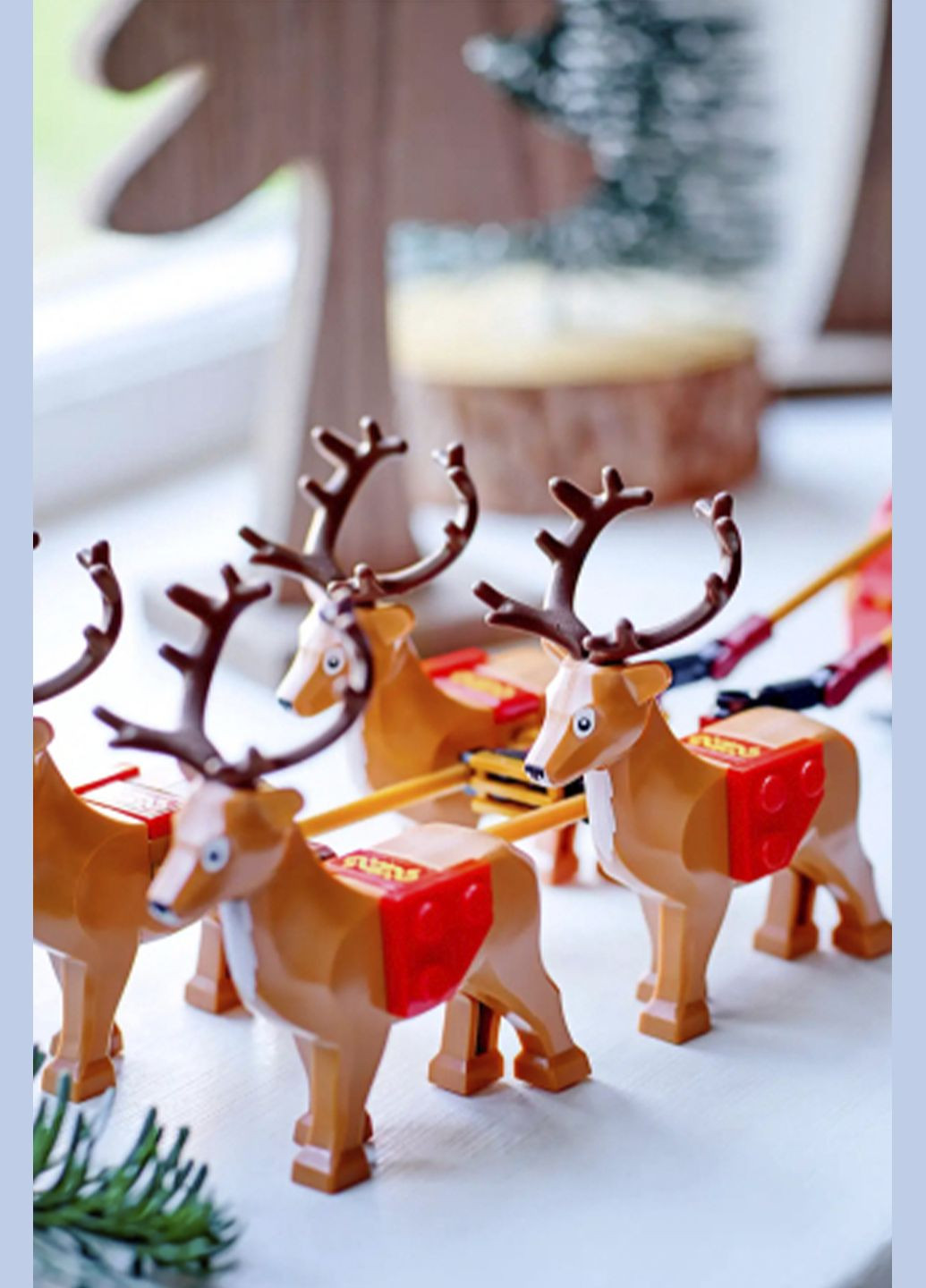 Конструктор - Санки Санты цвет разноцветный ЦБ-00263985 Lego (306429280)