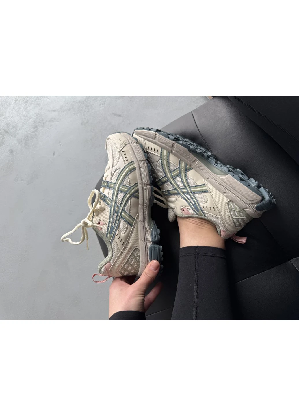 Зеленые летние кроссовки asics gel-kahana 8 sp cream teal green асикс гель кахано 8 No Brand