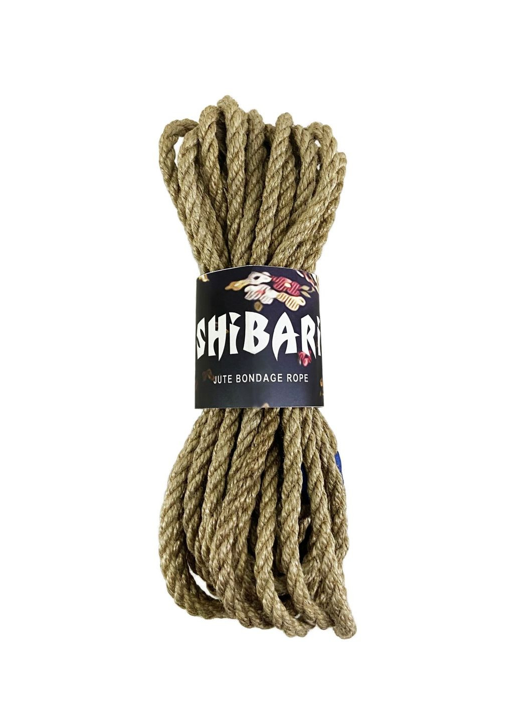 Джутова мотузка для шібарі Shibari Rope, 8 м сіра Feral Feelings (291441706)
