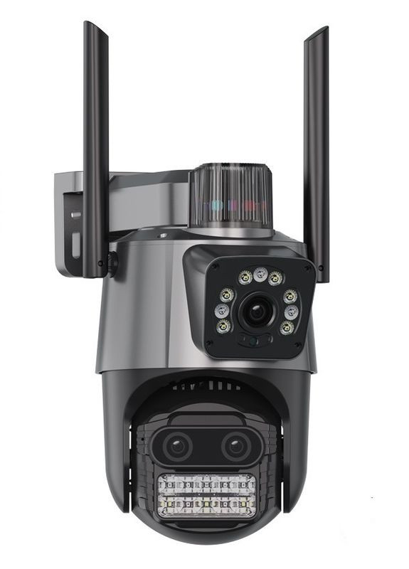 Камера видеонаблюдения уличная P11-QQ9 Camera поворотная Wi-Fi 2,4 ГГц 9MP черный (2390000025) No Brand (341679337)