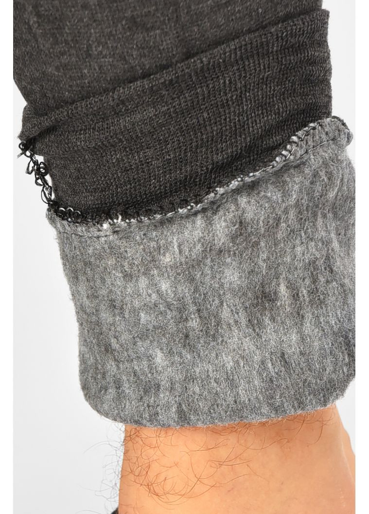 Подштанники мужские на флисе тёмно-серого цвета Let's Shop (365589451)