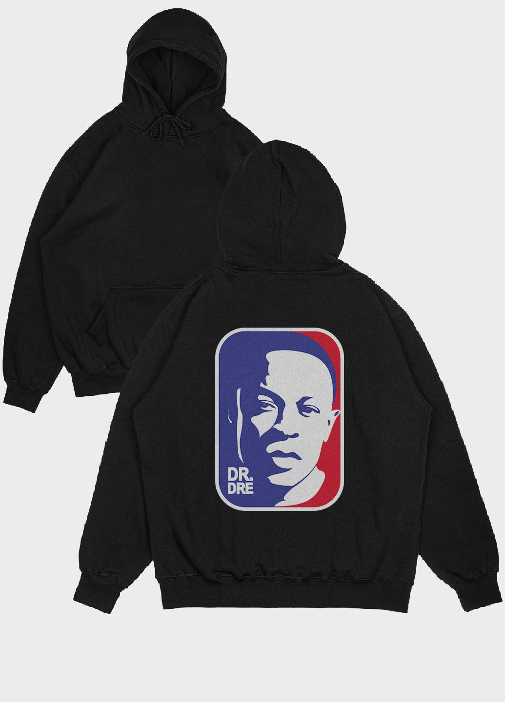 Жіноче худі з принтом Hip-Hop/Dr.Dre (HD004-7-BL-004-1-111-F) Modno (276965197)