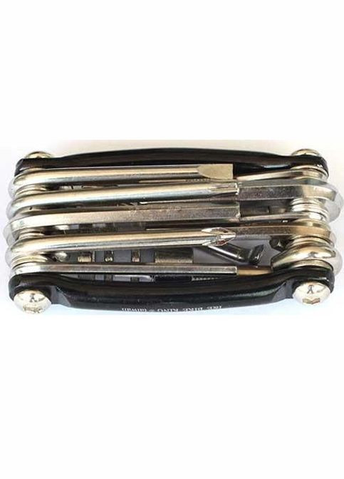 Ключ велосипедний мультитул 11 пр Чорний (050542) Xiamen (334011978)