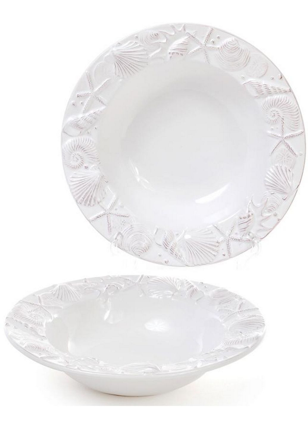 Набор 3 тарелки "морской бриз", суповые, керамика Bona (282585973)