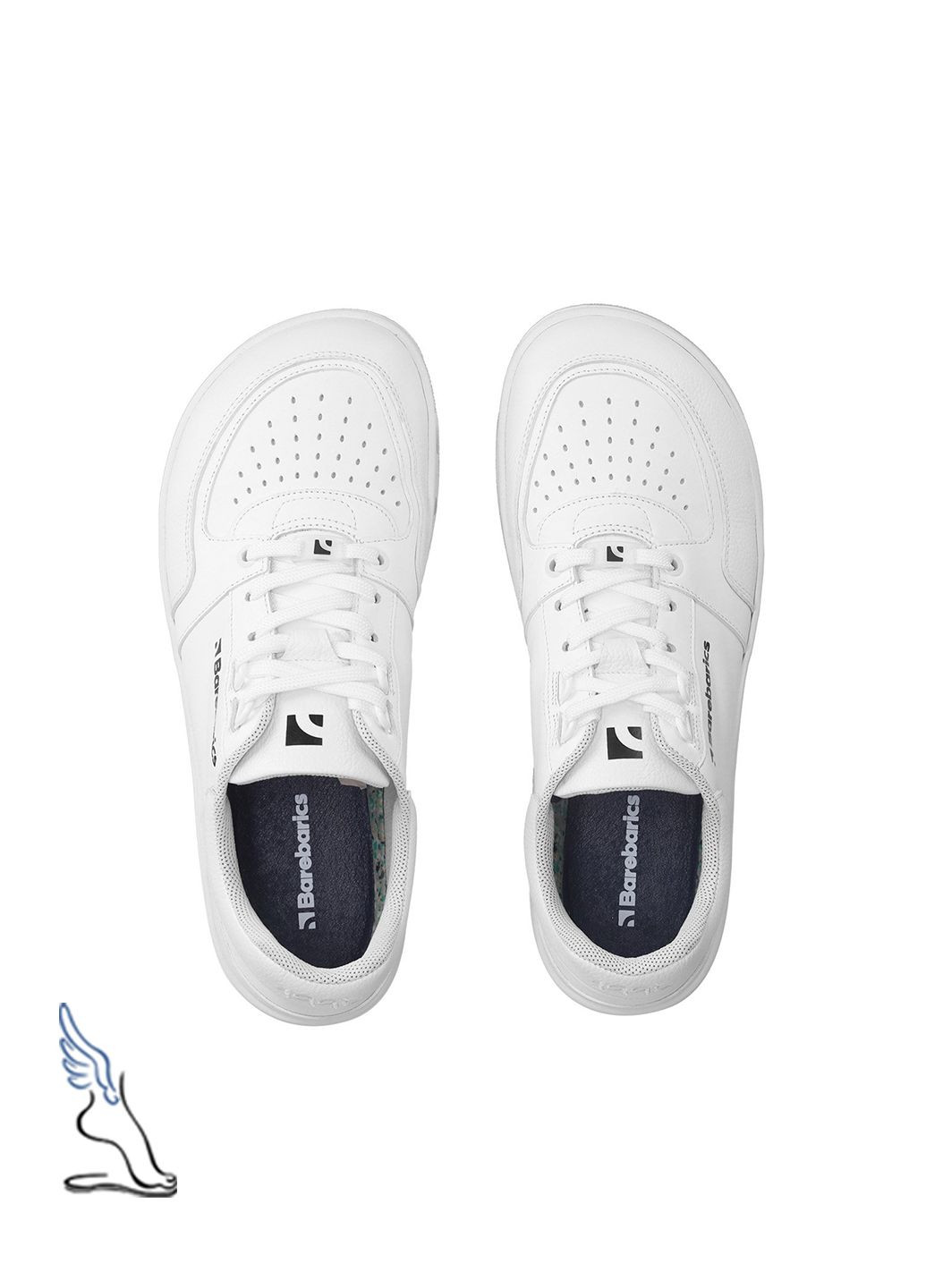 Білі всесезонні барефут взуття кросівки barefoot barebarics wave No Brand