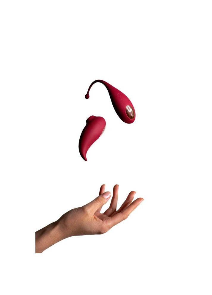 Набір смартвібраторів Inspiration кліторальний вакуумний стимулятор+віброяйце, Adrien Lastic (315504713)