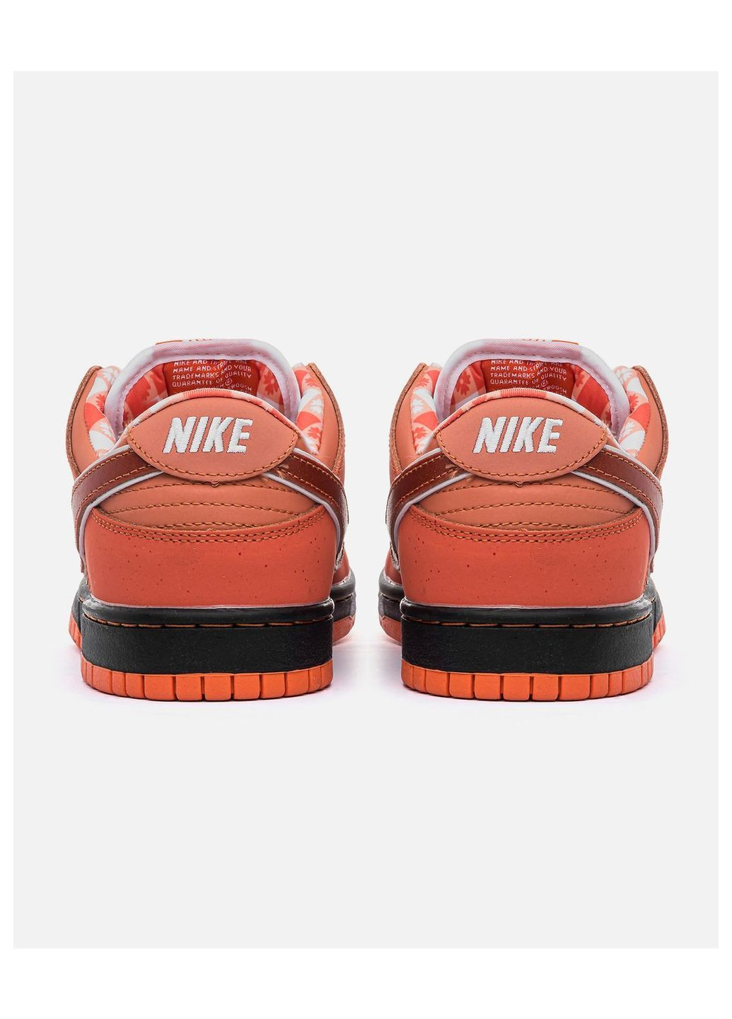 Оранжевые демисезонные кроссовки мужские No Brand