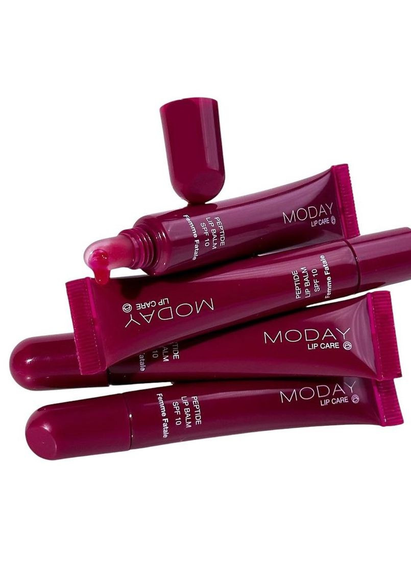 Бальзам для губ Femme Fatale Peptides Lips, 10 мл бургунди MODAY (308022561)