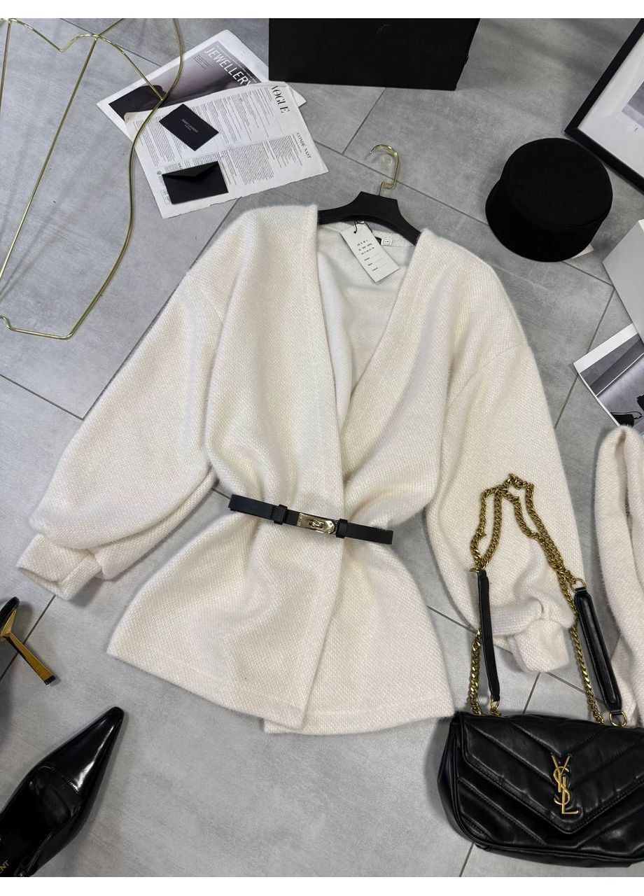 Молочный демисезонный кардиган MonCher