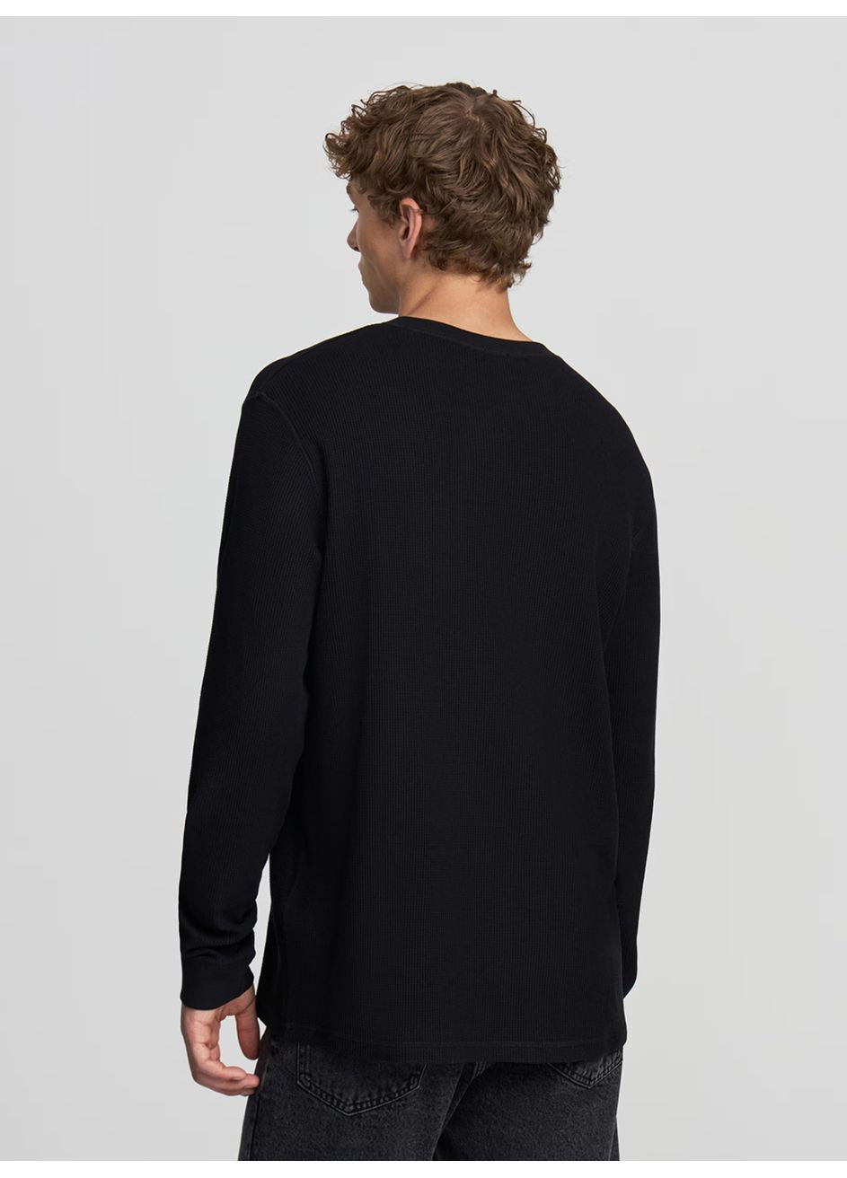 Чорний демісезонний светр чол Terranova