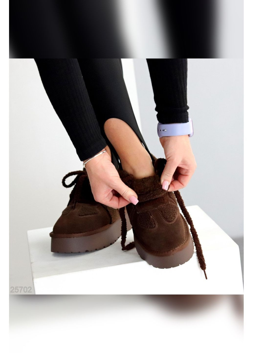 Натуральные женские угги No Brand (365244313)