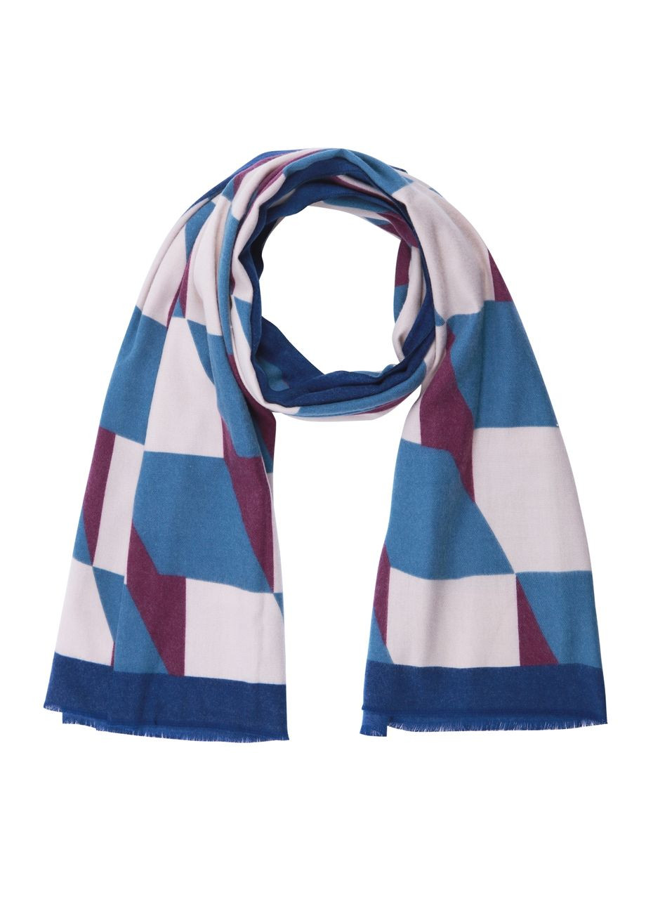 Шарф-палантин Ромб темний Sincera (339869932)