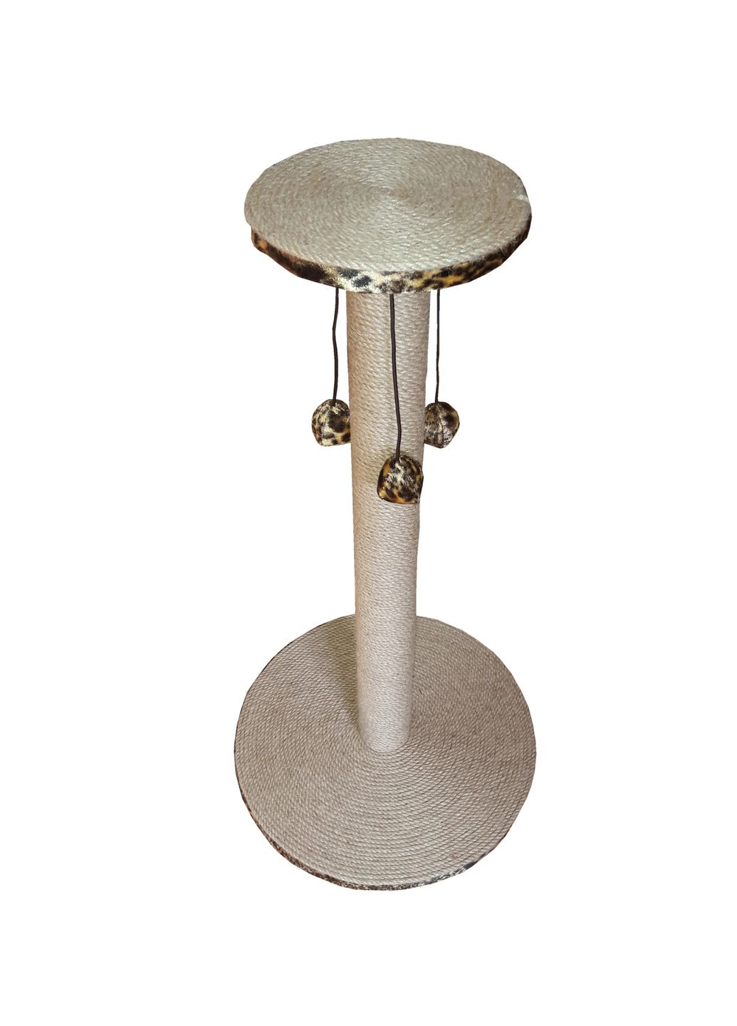 Когтеточка столбик Пумба Джут 40х40х76 см Серый (Д049/0) Фанкот (311668065)