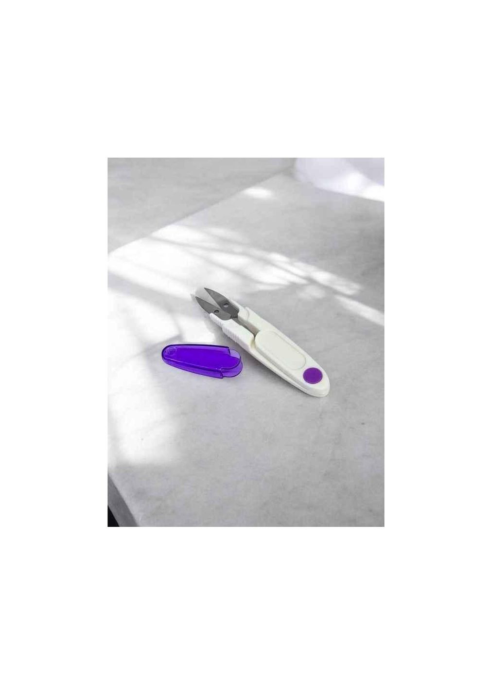 Ножиці-щипці молочно-фіолетовий в чохлі метал/пластик м.17 ТМ SP (349840914)