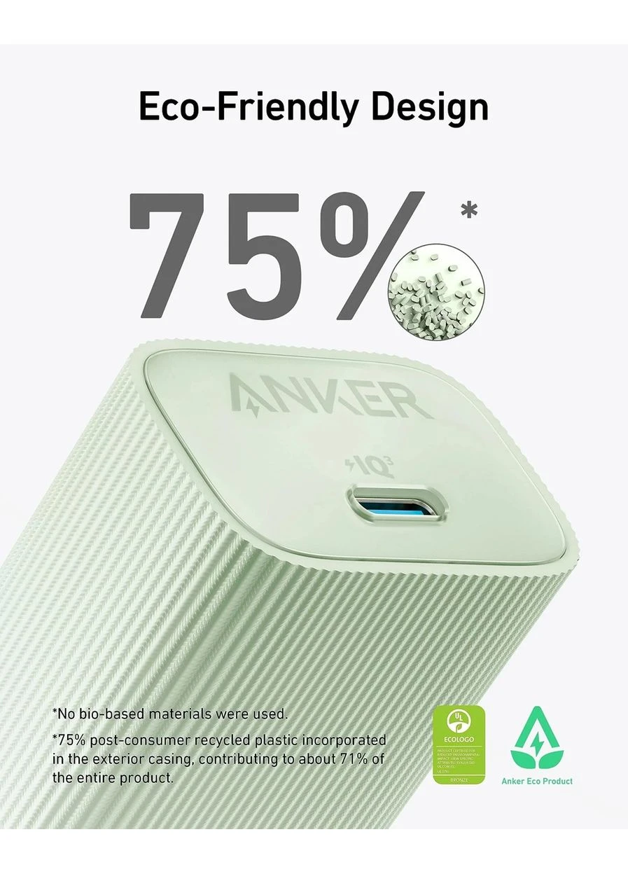 Мережевий зарядний пристрій 30 Вт USB-C чорний Anker (386700724)