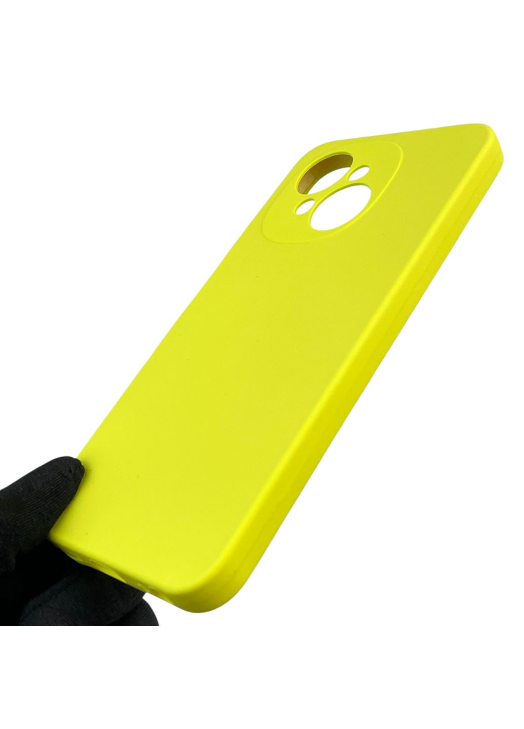 Чехол для Spark Go 1 (KL4) силиконовый с микрофиброй нескользящий на техно спарк го 1 желтый Tecno (366385848)