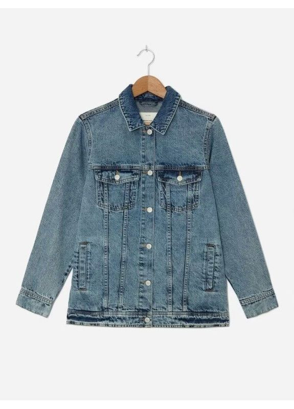 Синя демісезонна джинсова куртка lu755-55j House